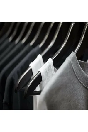 24 Pieces Hanger Black Clothes - Clothes Hanger Shirt Hanger Trouser Hanger 1st Class Quality