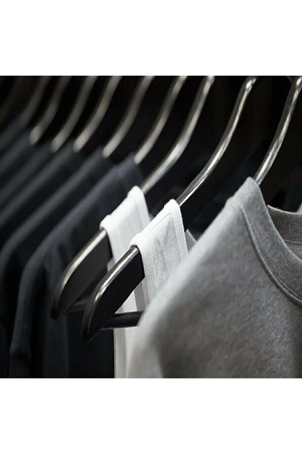 24 Pieces Hanger Black Clothes - Clothes Hanger Shirt Hanger Trouser Hanger 1st Class Quality