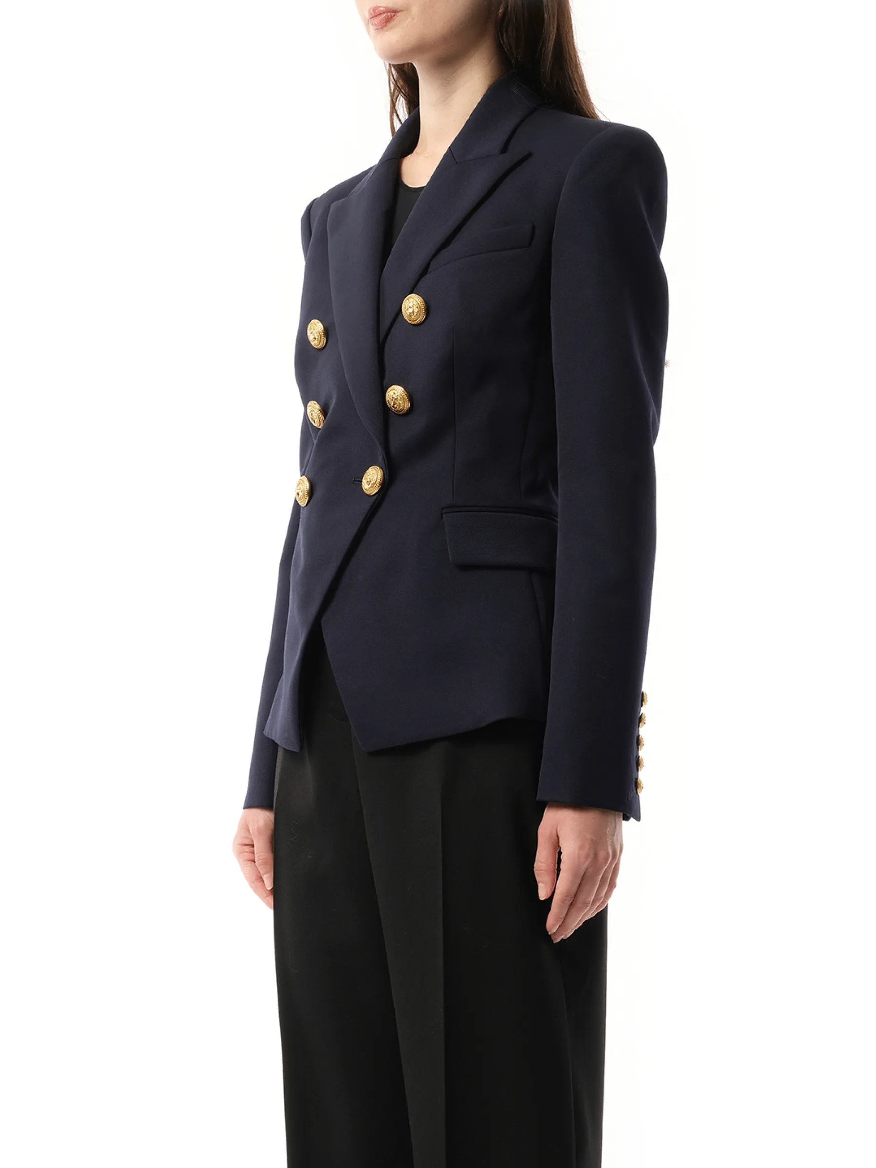 6 BTN Wool Jacket in Navy