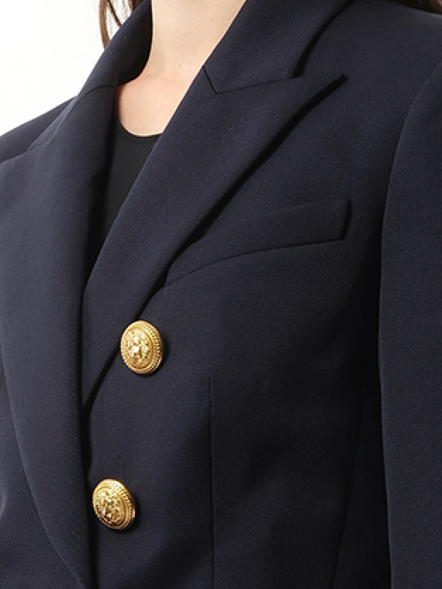 6 BTN Wool Jacket in Navy
