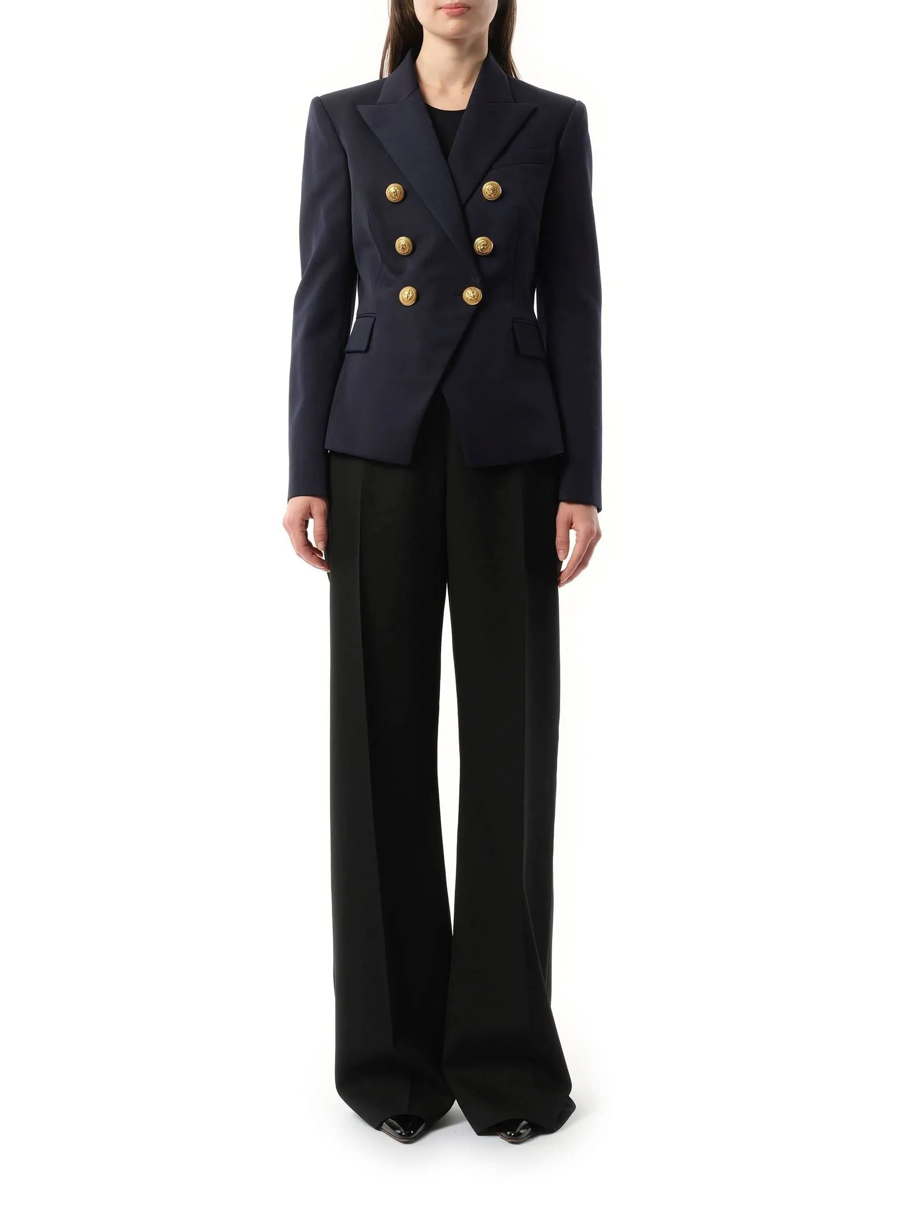 6 BTN Wool Jacket in Navy