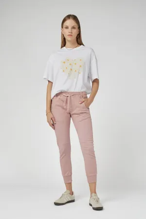 Active Pink Clay Jeans