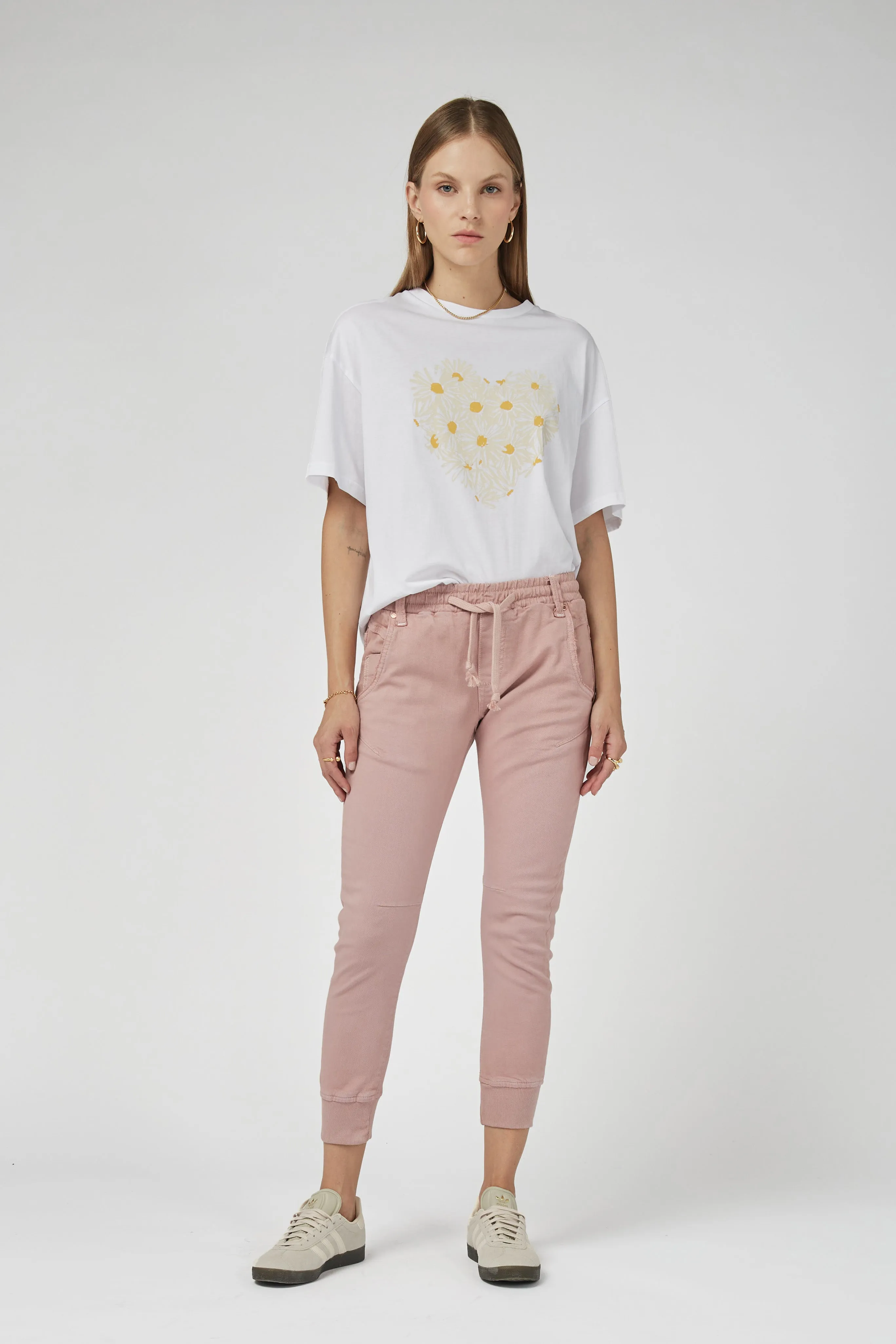 Active Pink Clay Jeans