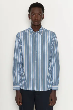 Another Shirt 3.0 Blue Gold Stripe