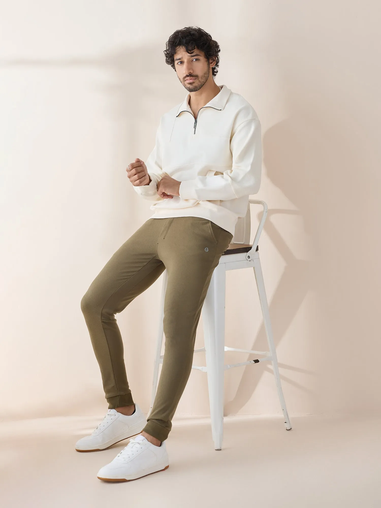 Anti Stain & Anti Odor Joggers with SAC Tech & Smart Pocket - Ivy Green