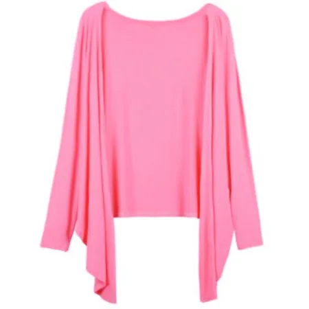 Arabella Classic Spring Summer Thin Blouses Cardigan outwear plus size cardigan