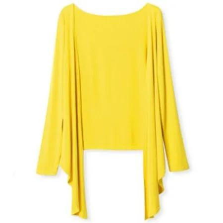 Arabella Classic Spring Summer Thin Blouses Cardigan outwear plus size cardigan