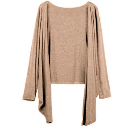 Arabella Classic Spring Summer Thin Blouses Cardigan outwear plus size cardigan