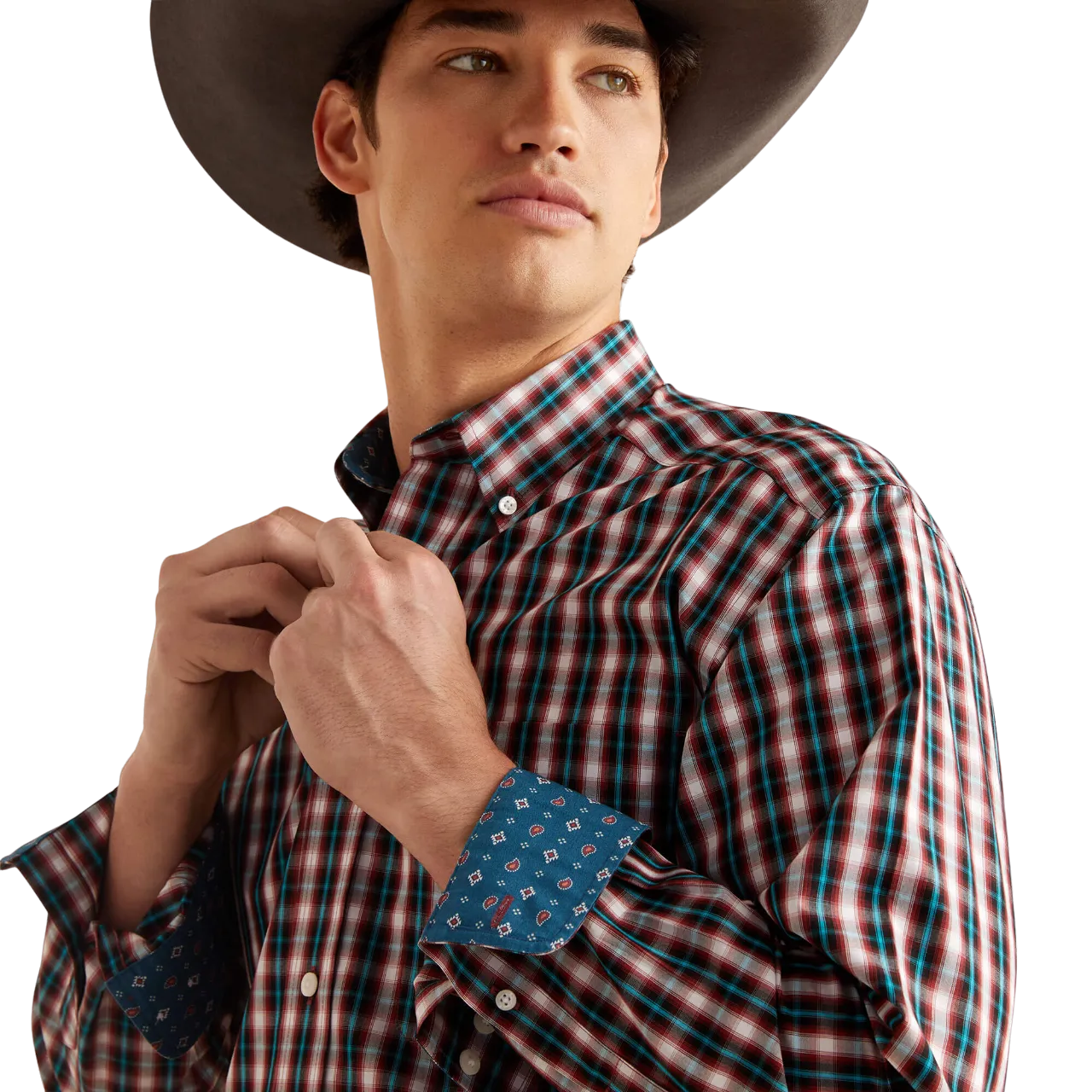 Ariat Men's Wrinkle Free Gatlin Fitted Shirt