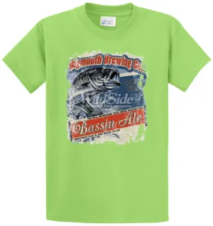 Bassin Ale - Bigmouth Brewing Co. Printed Tee Shirt