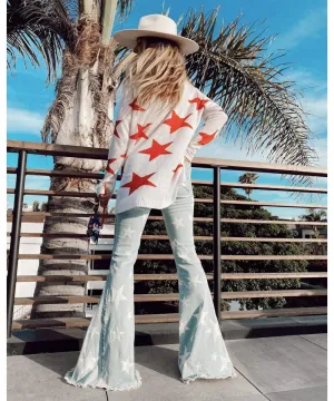 Bronson Sweater Star Tossed