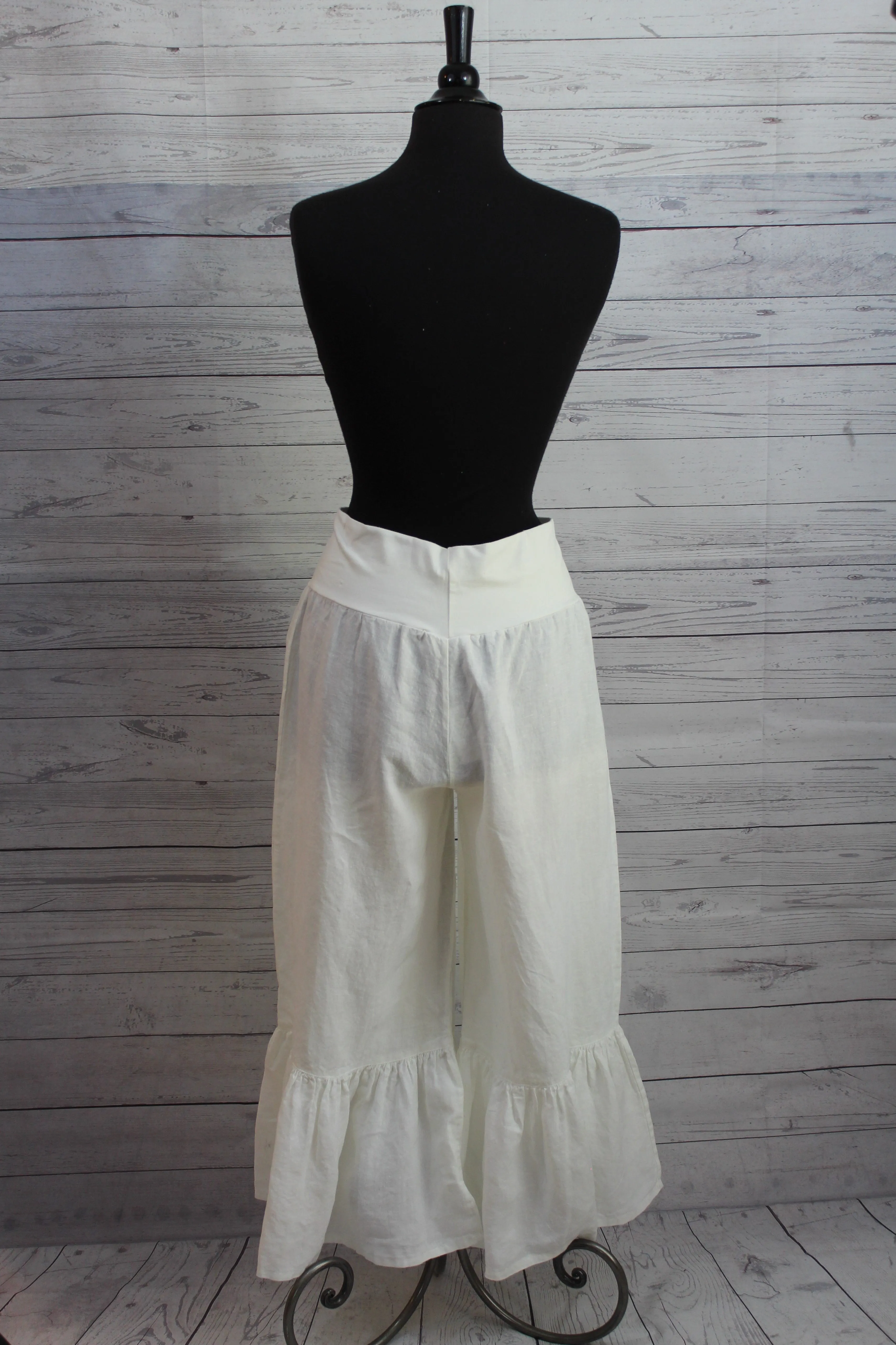 Bryn Walker Light Linen - Ruffle Pant