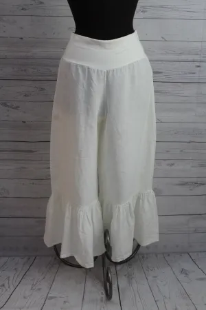 Bryn Walker Light Linen - Ruffle Pant
