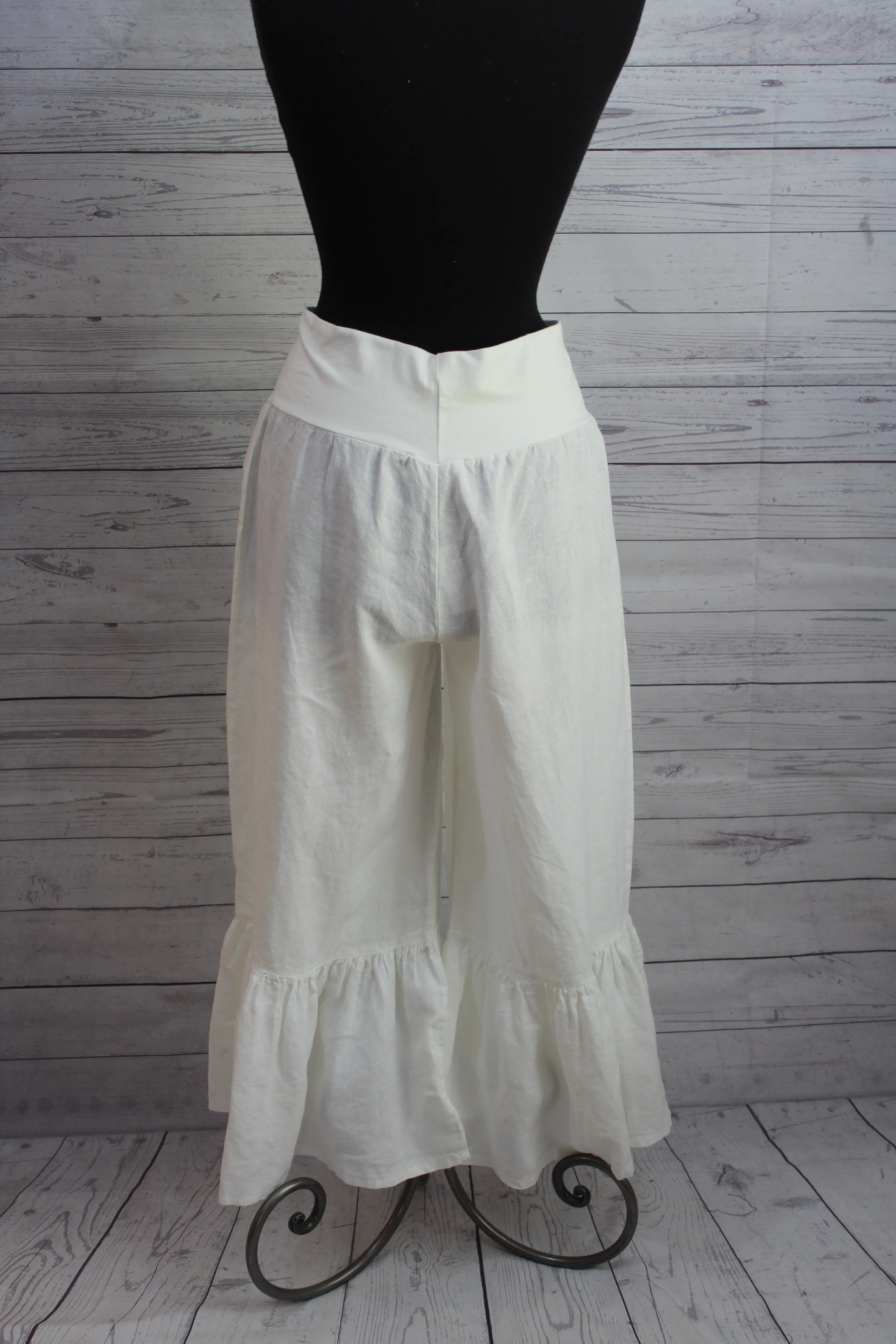 Bryn Walker Light Linen - Ruffle Pant