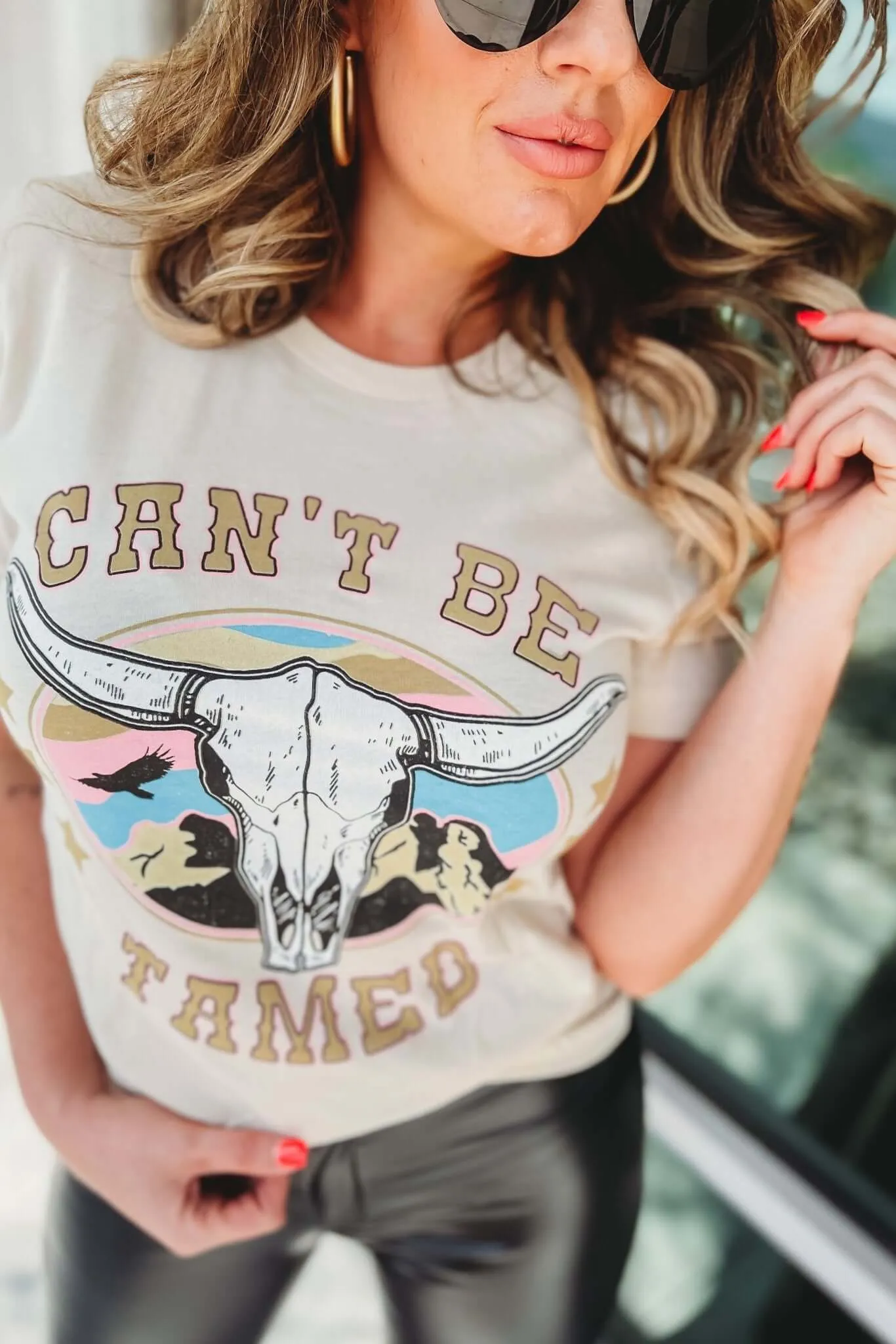 Can't Be Tamed Graphic Tee 3 COLORS!