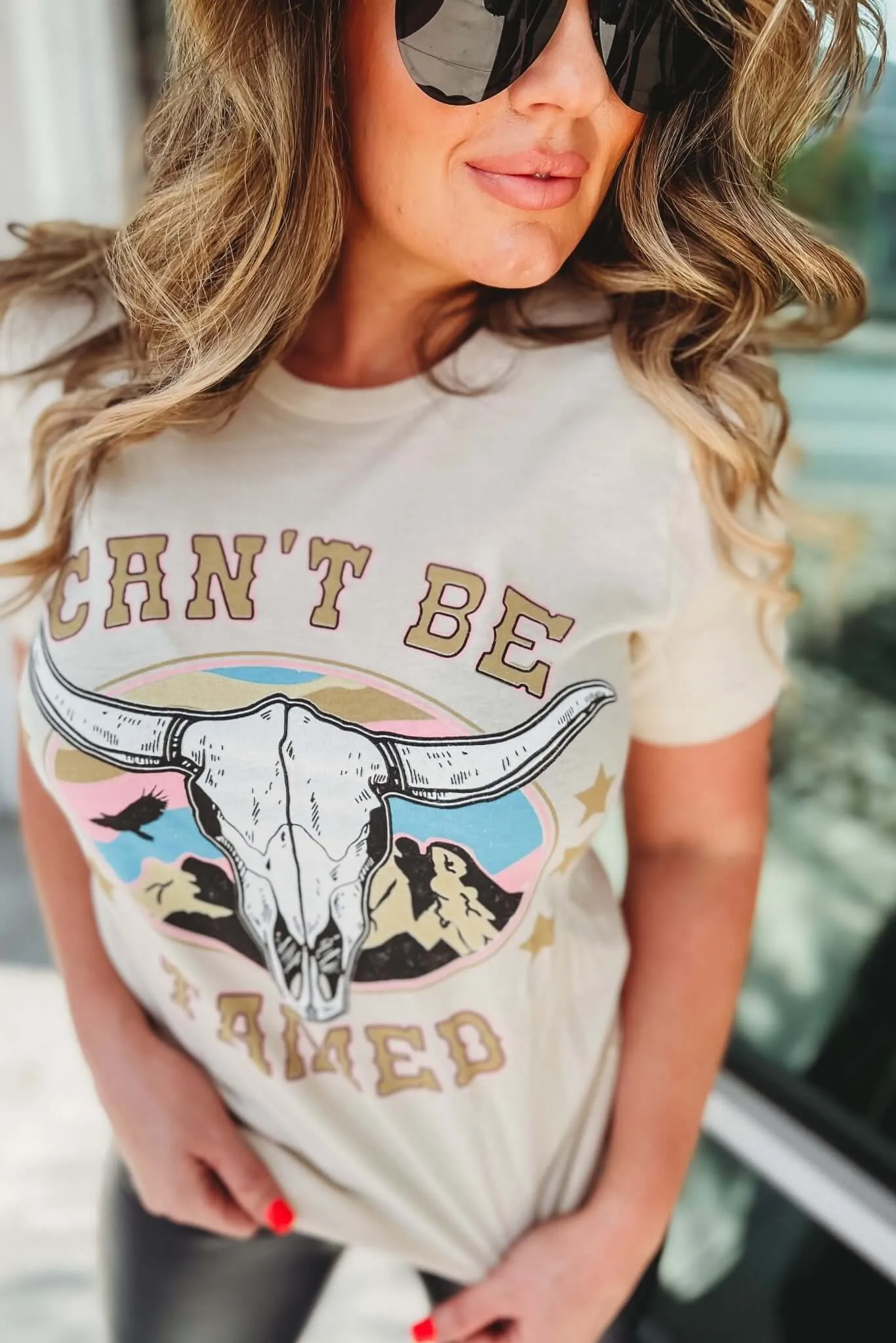 Can't Be Tamed Graphic Tee 3 COLORS!