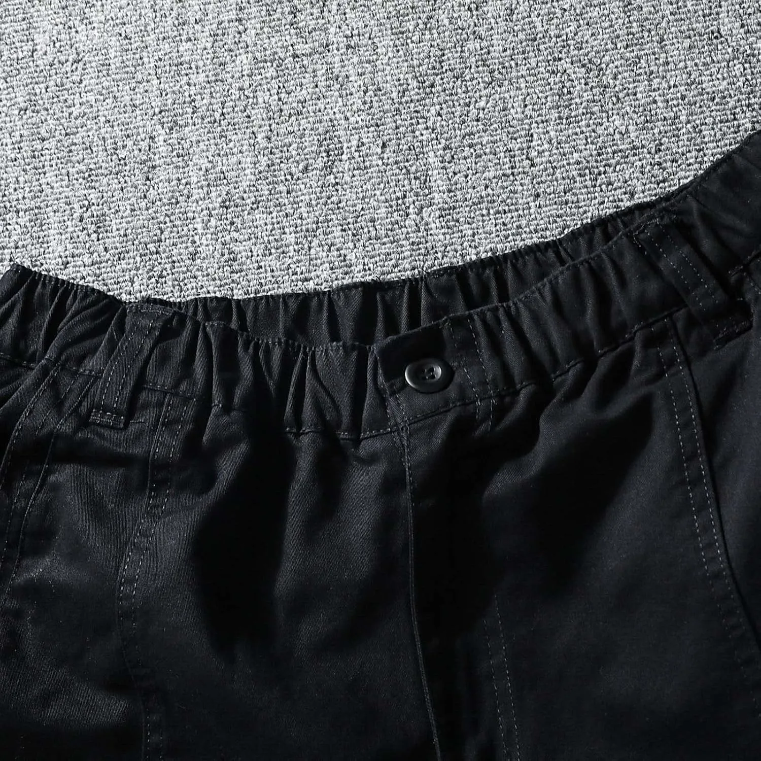 Cargo Pants for Men Relaxed Fit Sweatpants Slim Fit Workout Training Thigh Mesh Gym Jogger Pants with Zipper Pockets