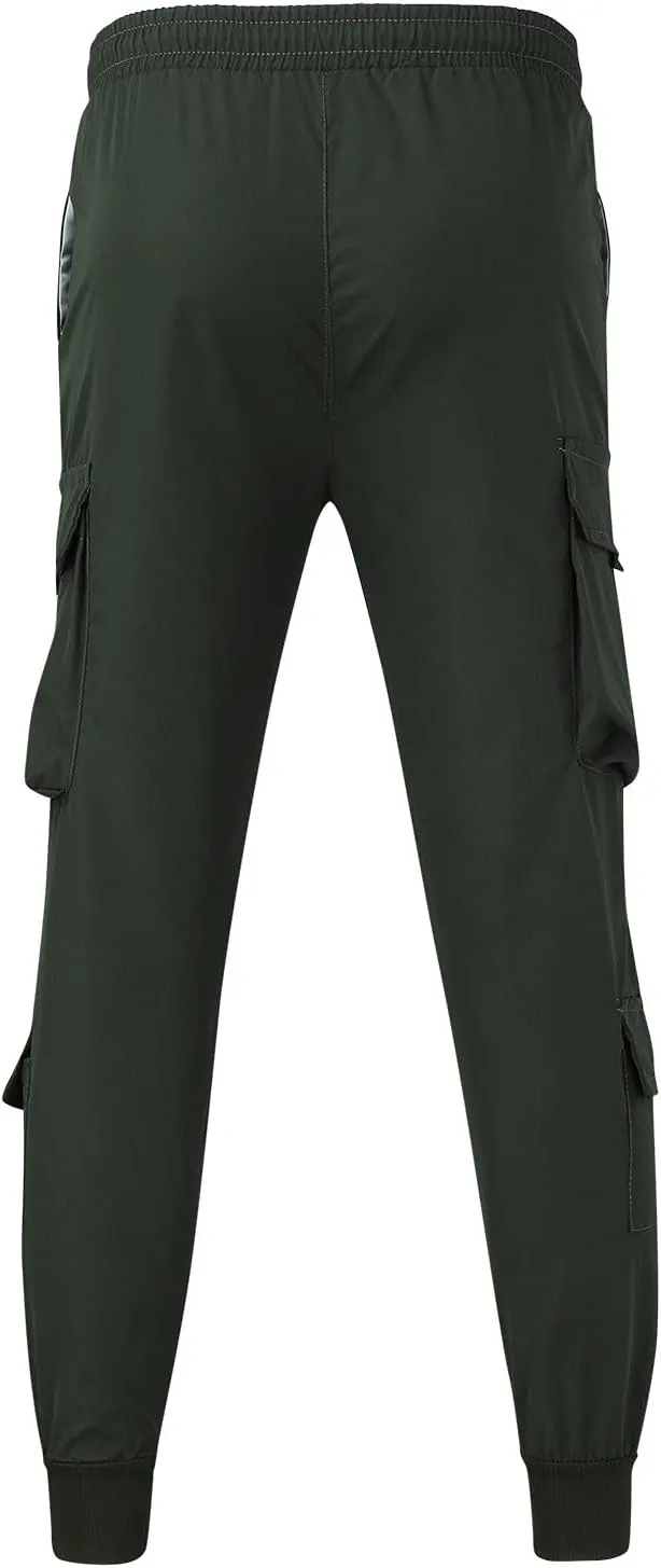 Cargo Sweatpants for Men Mens Lounge Pants Men Casual Pants Hip Hop Harem Pants Streetwear Tactical Track Pants Cargo