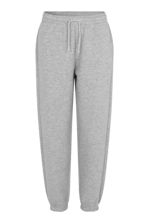 Carmella Sweat Pants - Light Grey Melange