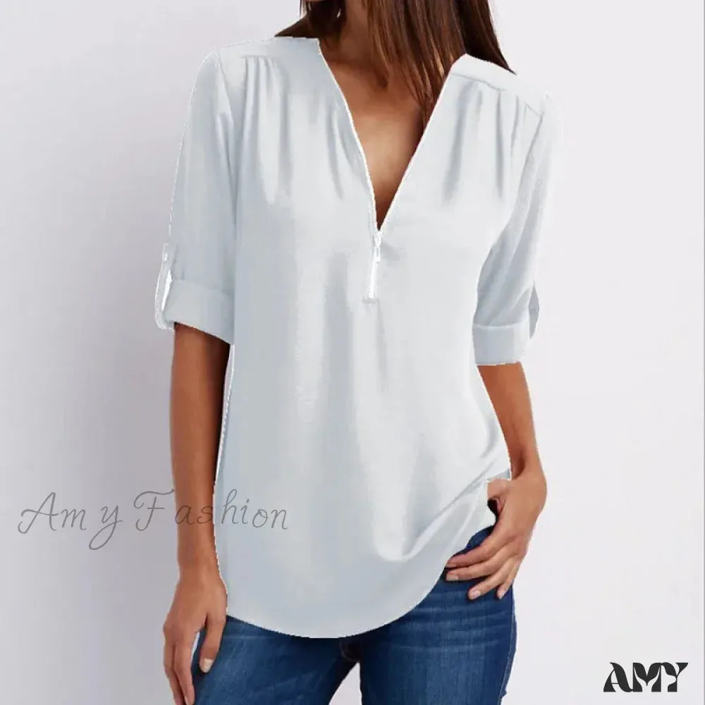 Casual Printed Oversized Elegant Youth Female Top Blouses