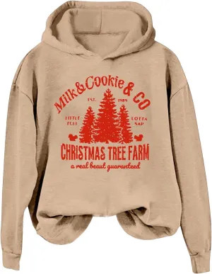 Christmas Sweatshirts for Women Christmas Shirt Xmas Vacation Graphic Casual Long Sleeve Pullover Tops Blouse