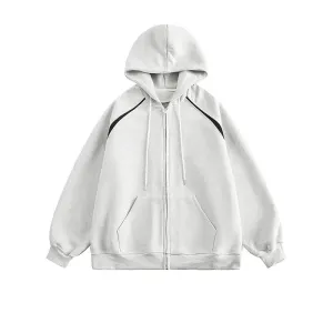 Classic Pockets Zip-Up Hoodie