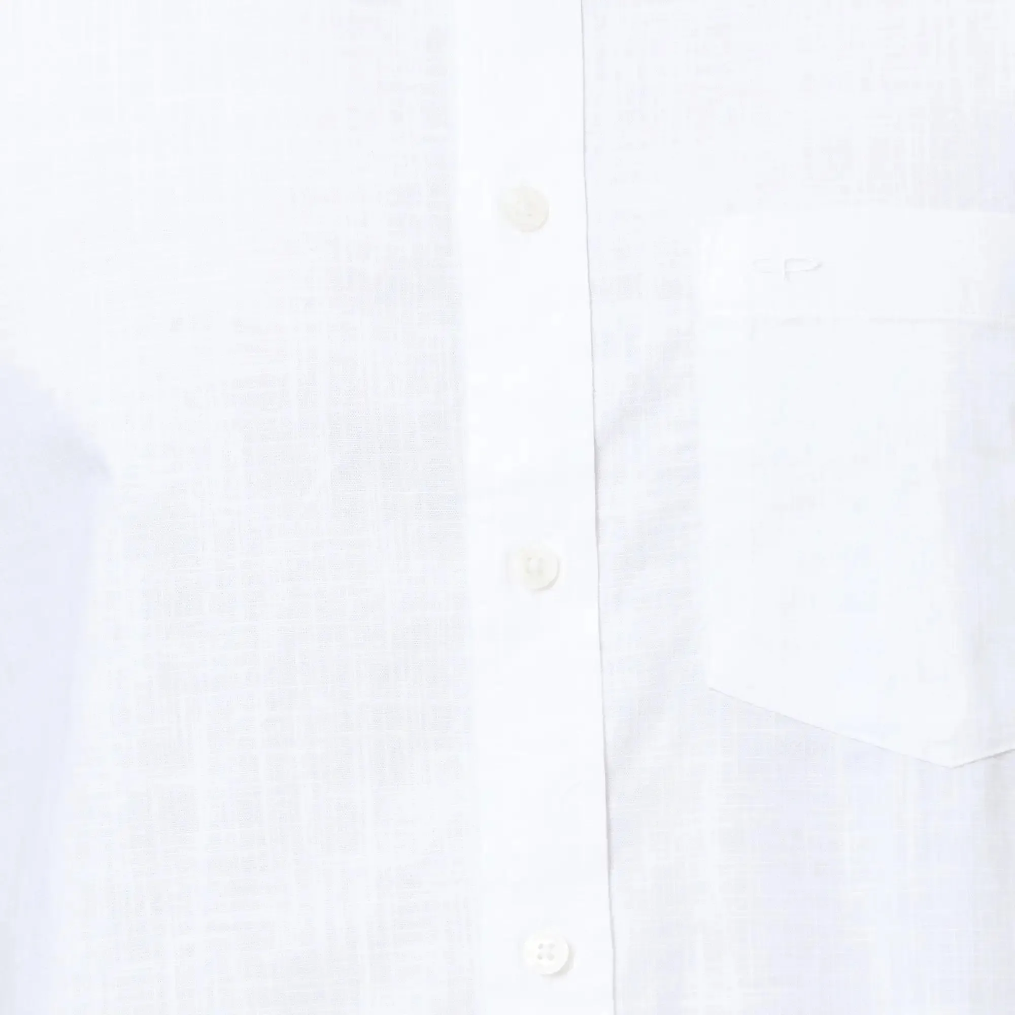 Colorplus Men White Tailored Fit Solid Cotton Casual Shirt