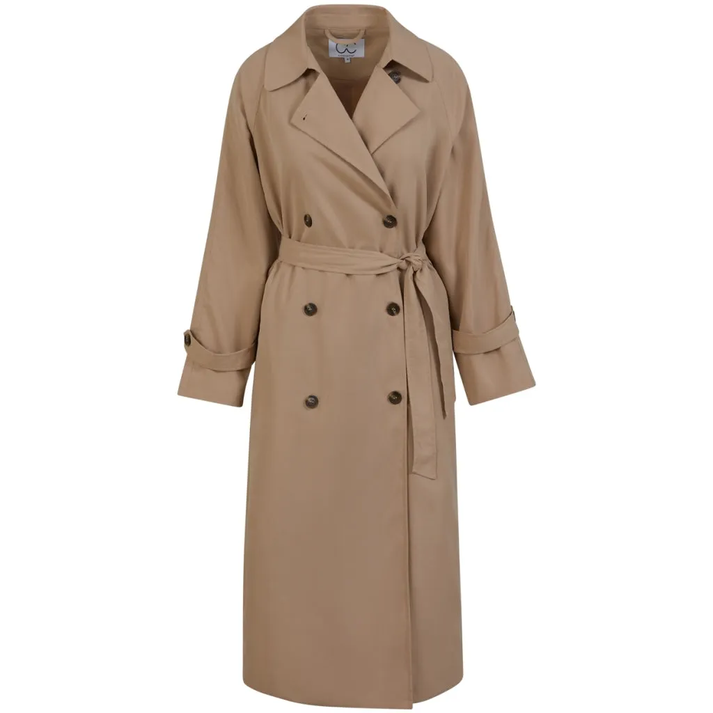 COSTER COPENHAGEN Trench in light camel