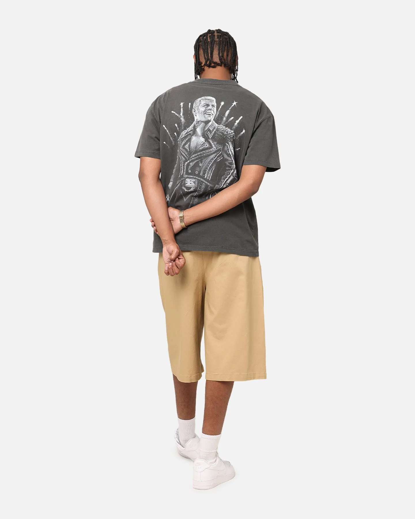Culture Kings X WWE Cody Rhodes Heavy T-Shirt Black Wash