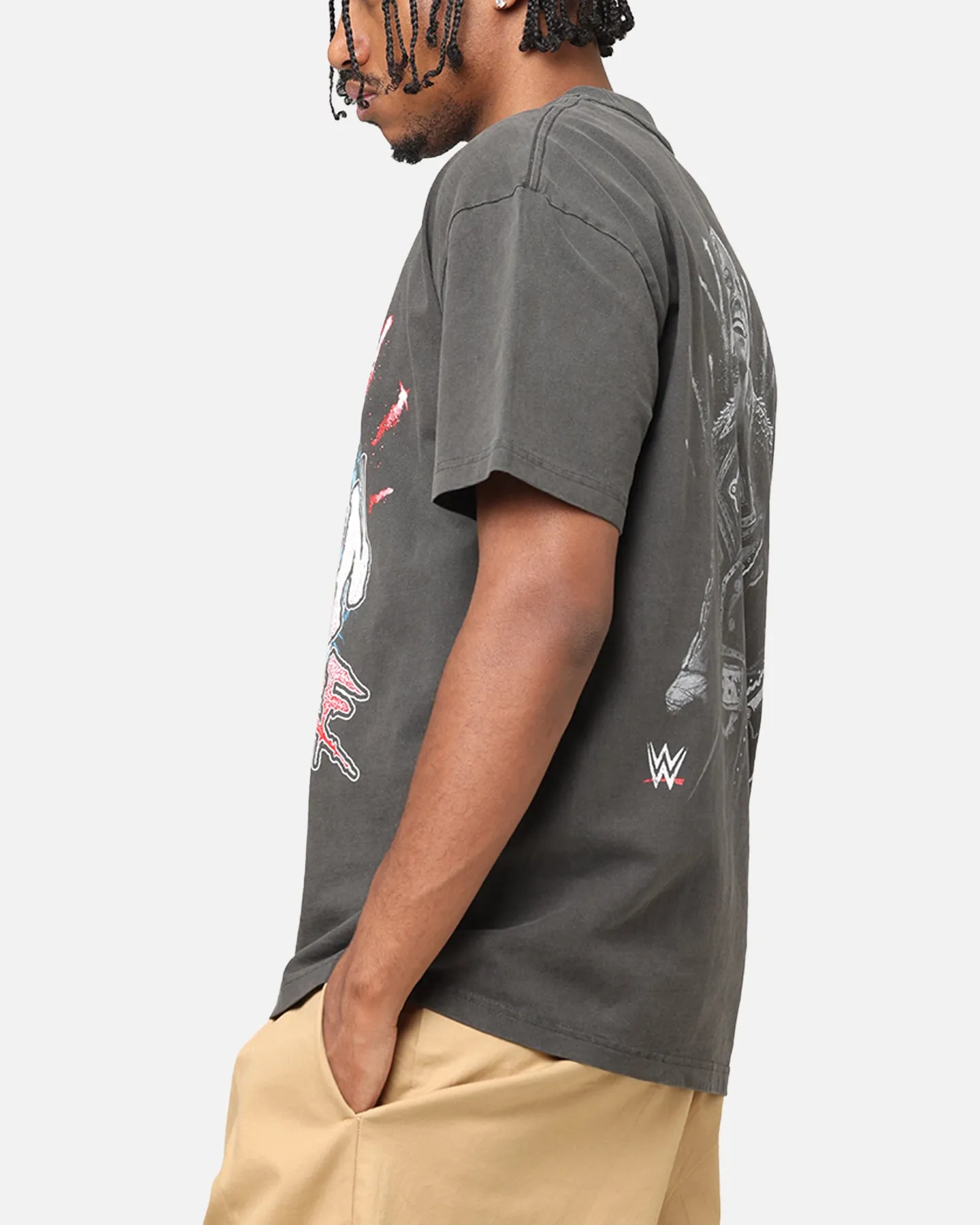 Culture Kings X WWE Cody Rhodes Heavy T-Shirt Black Wash