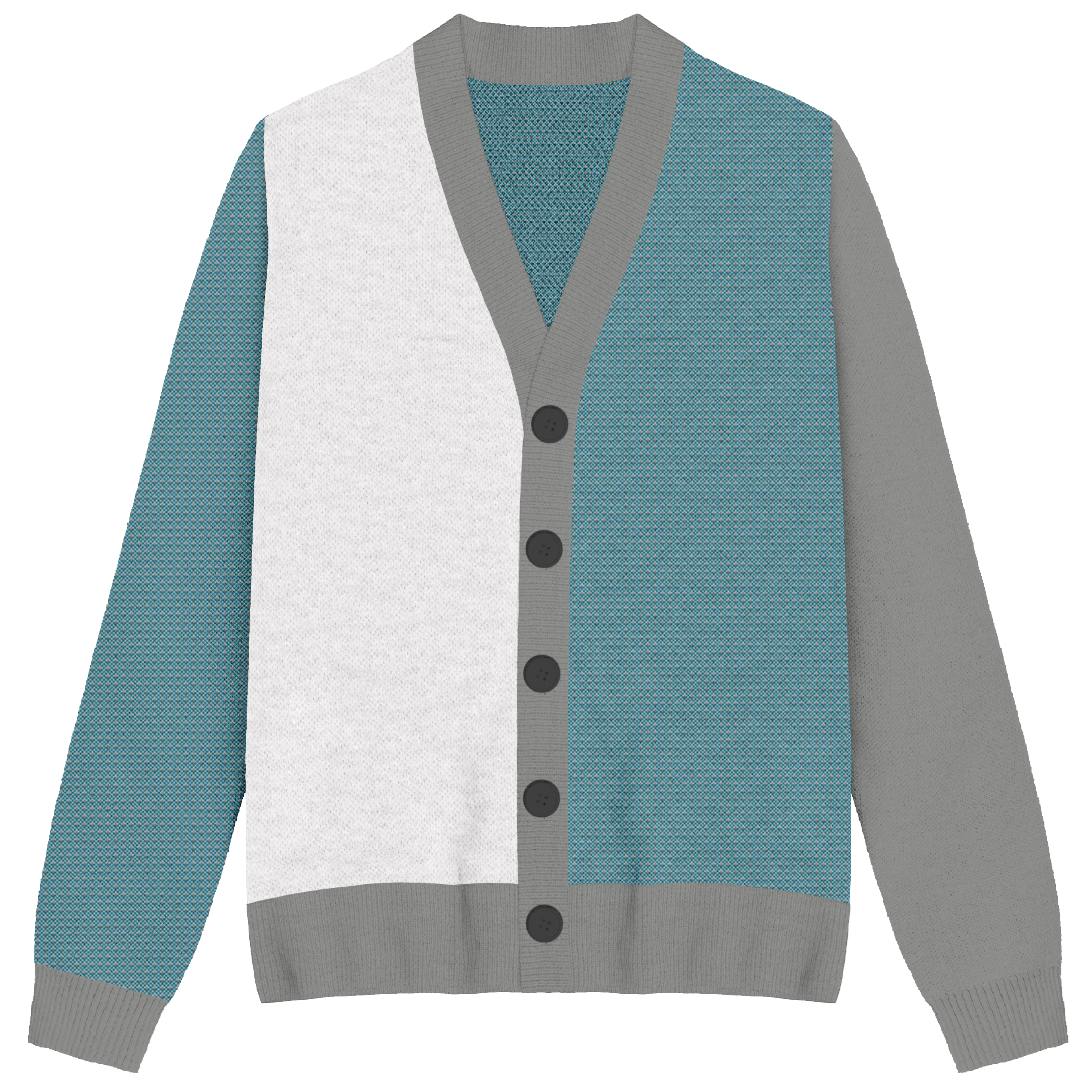 Demiboy Colorblock Knit Cardigan