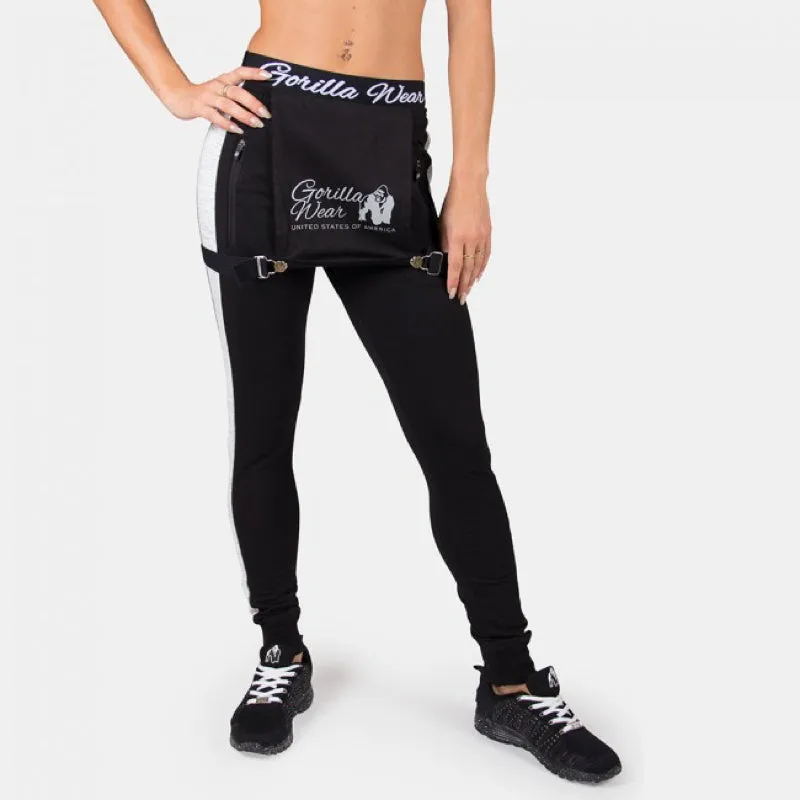 Dolores Dungarees -Black/Gray