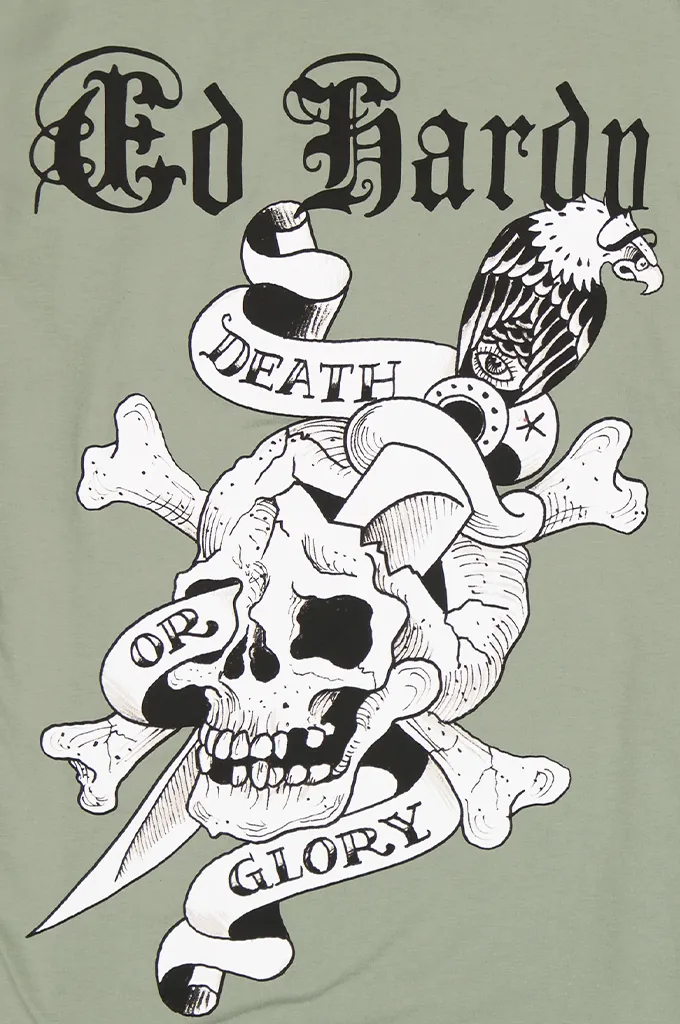 Ed Hardy DG Skull Men's Short Sleeve Tee