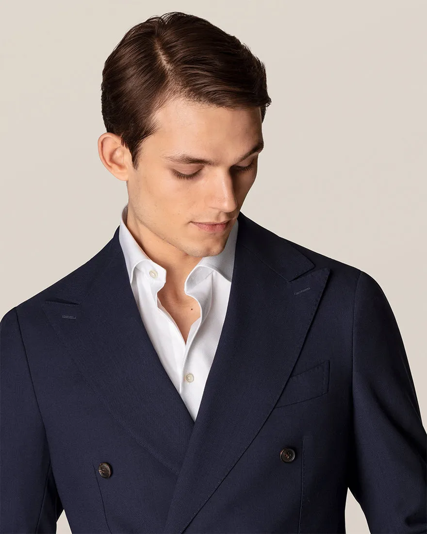 ETON 10001233700 WHITE TEXTURED TWILL CONTEMPORARY FC SHIRT
