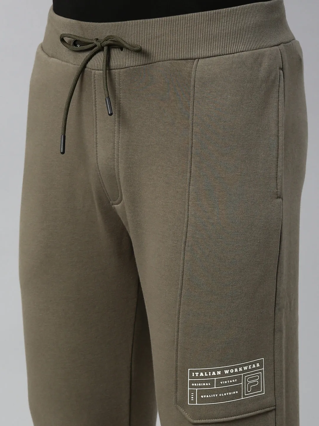 Fila Black Crain Men's Cuffed Jogger
