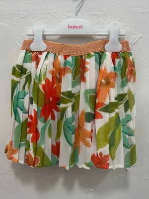 Floral Gauze Skirt