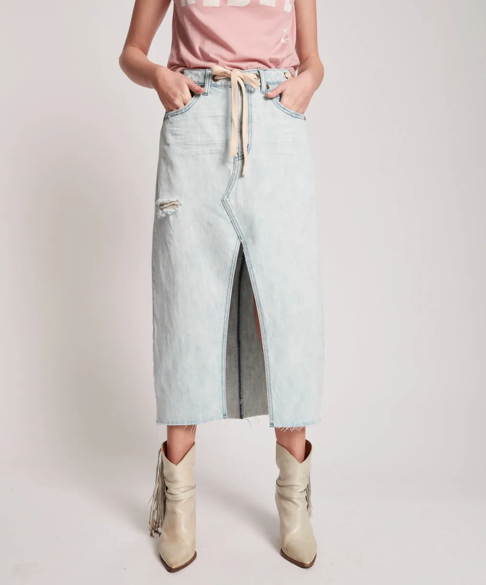 FLORENCE ROPE THREADED ROCKO LONG LENGTH SKIRT