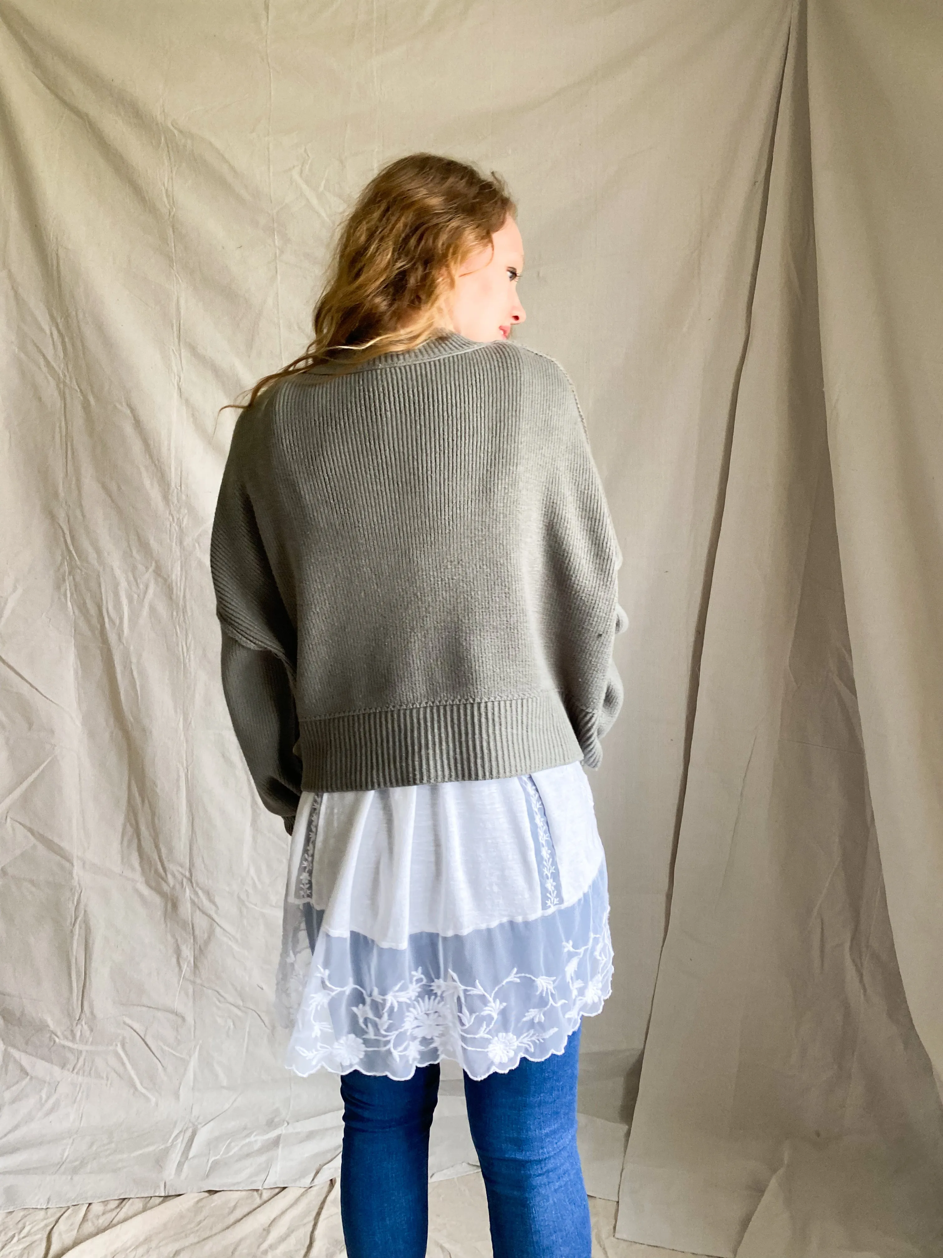 Free People Easy Crop sweater