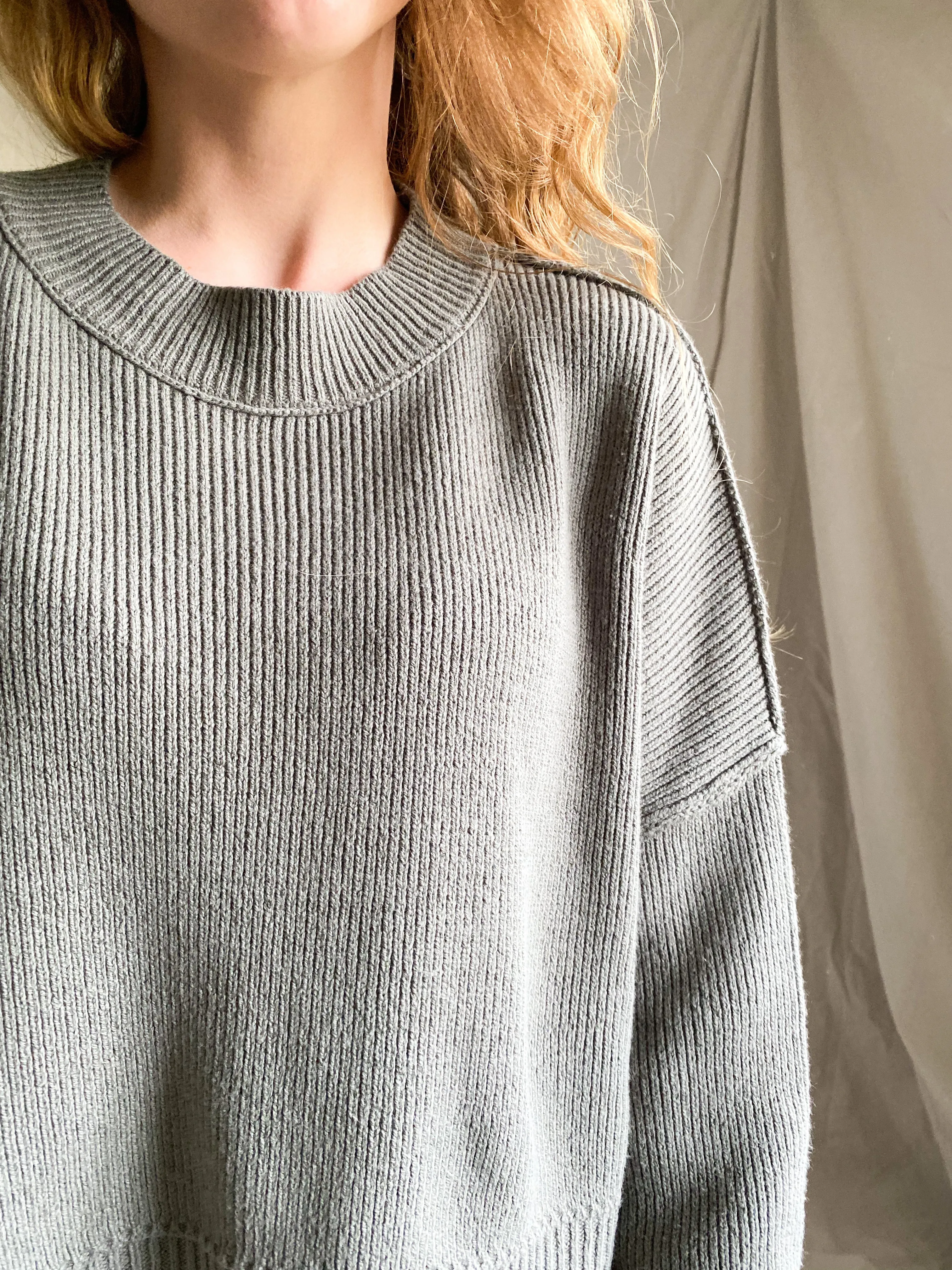 Free People Easy Crop sweater