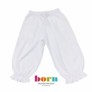 Girl Bloomer Pants Light Blue Dot