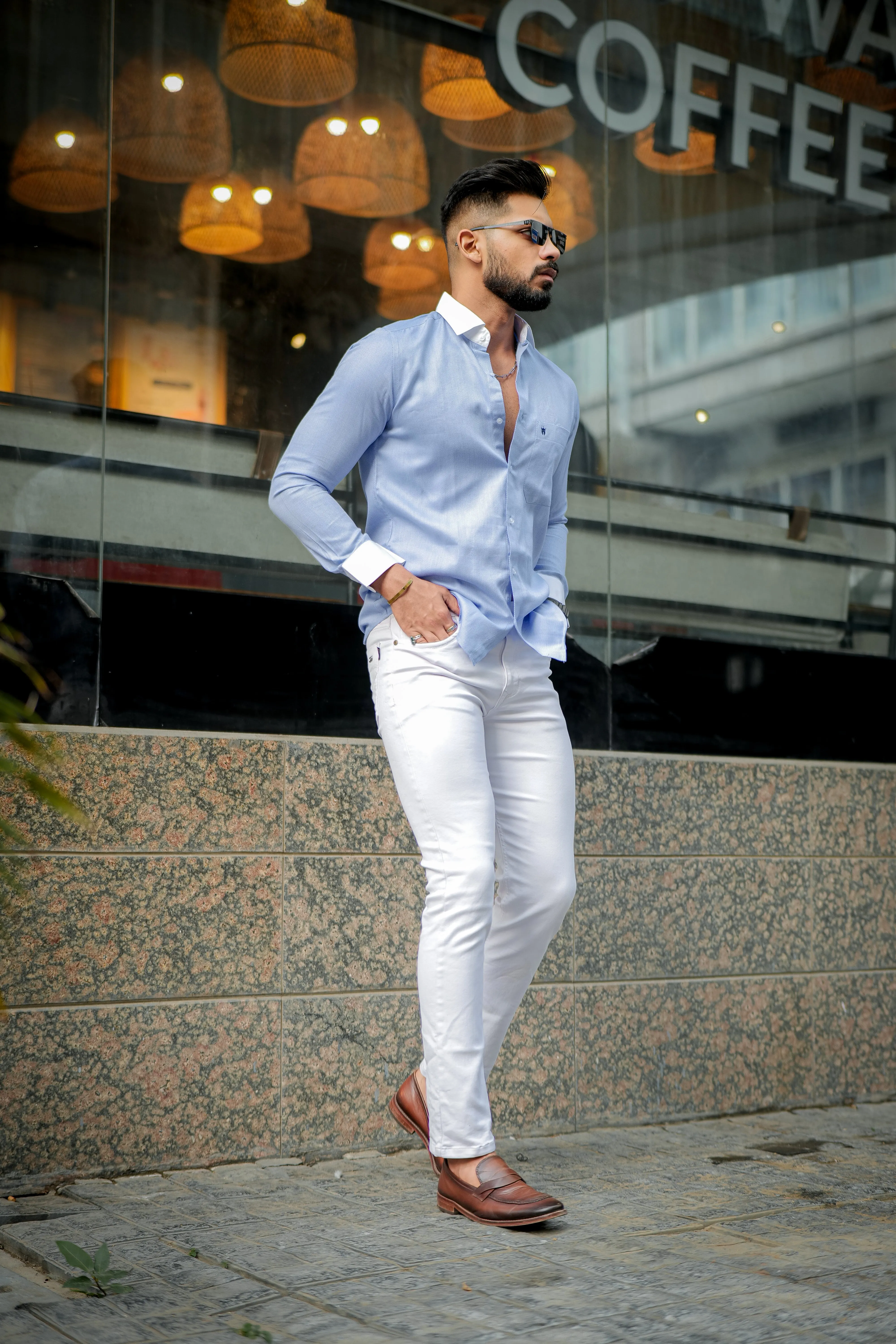 GLACIER COTTON SHIRT