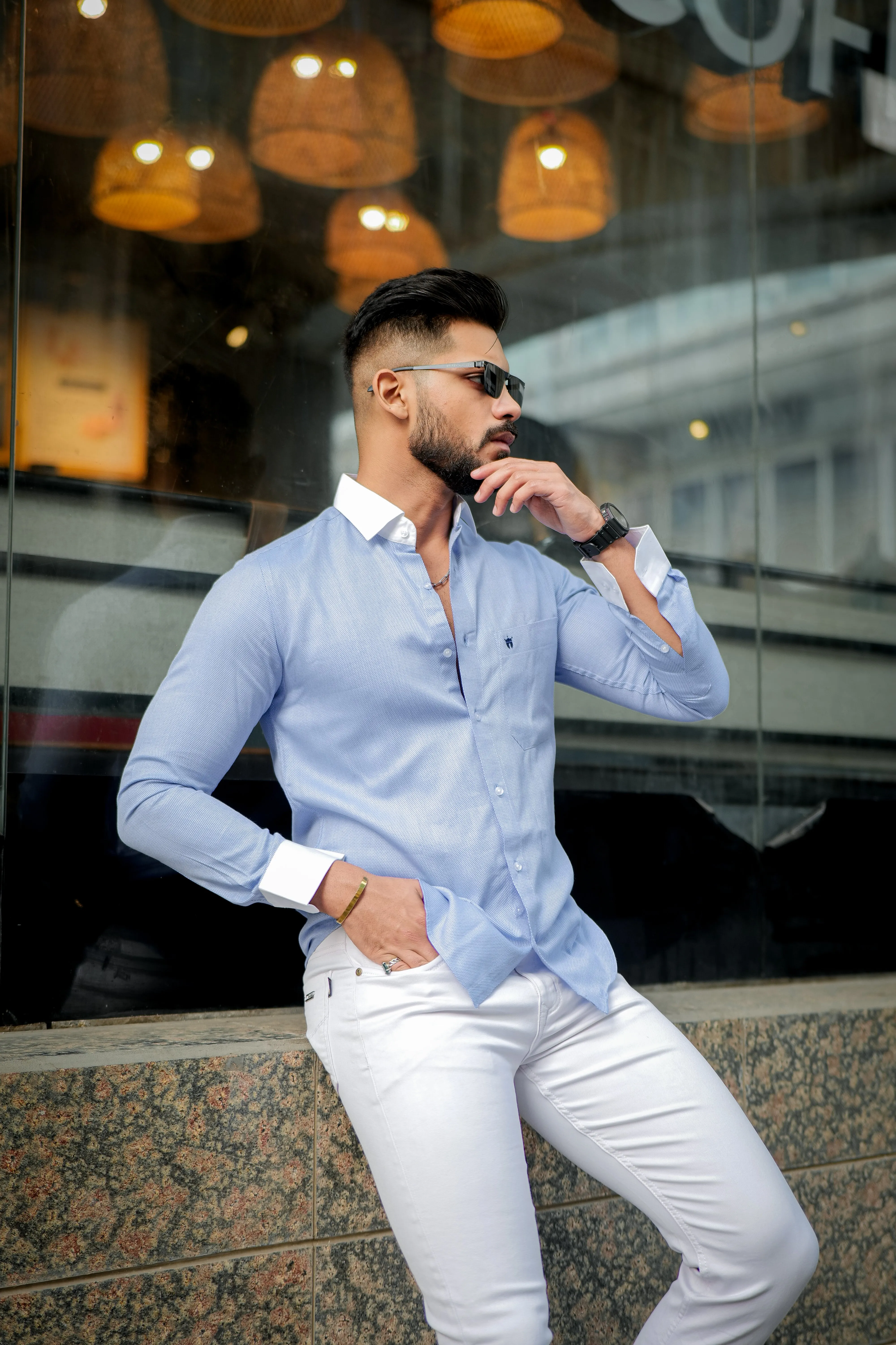 GLACIER COTTON SHIRT