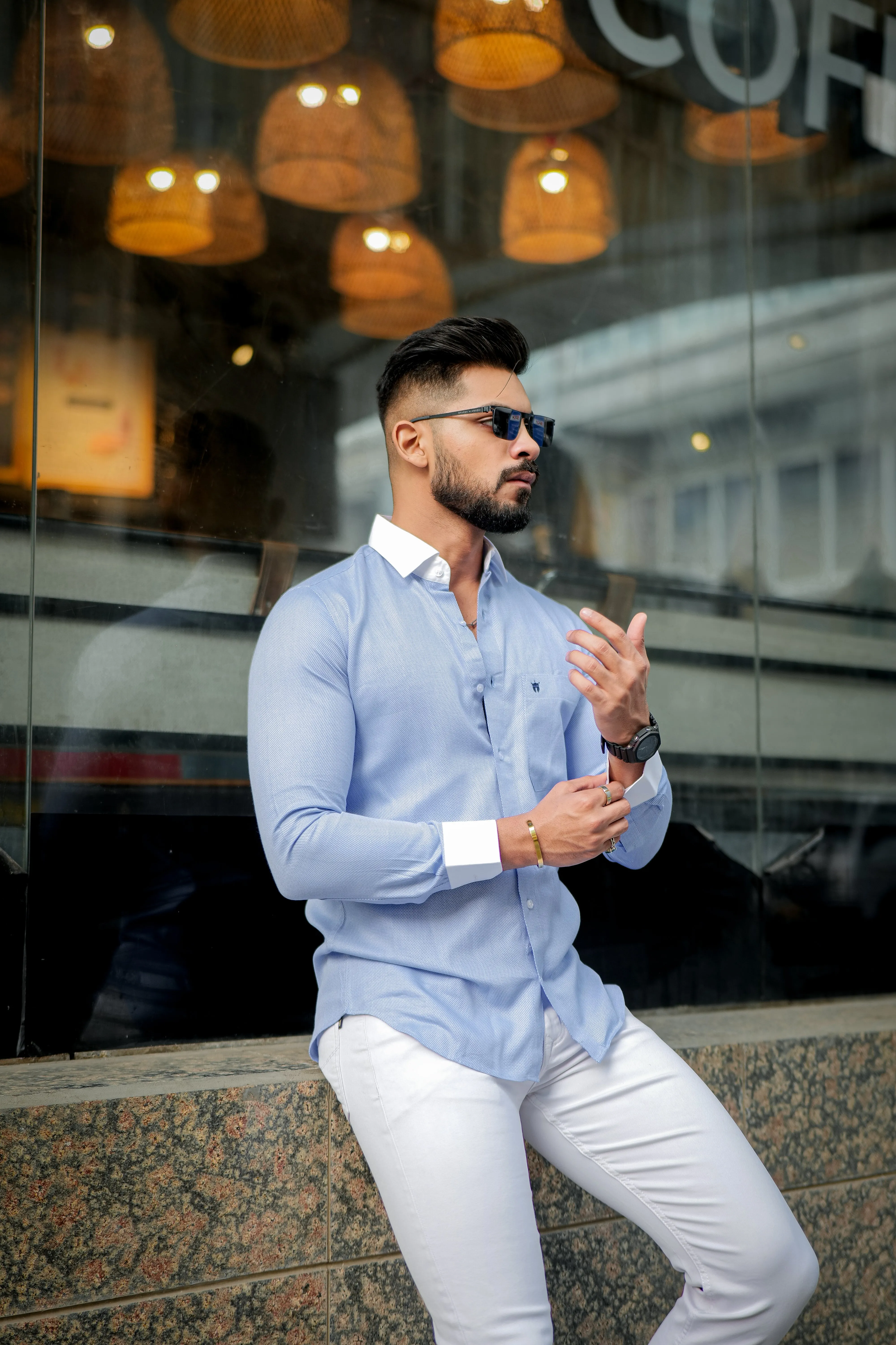 GLACIER COTTON SHIRT