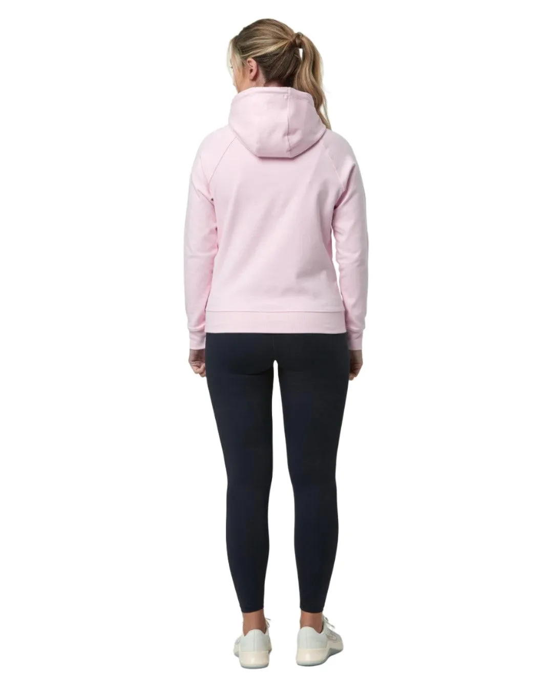Gym Coffee Womens Chill Pullover Hoodie Baby Pink