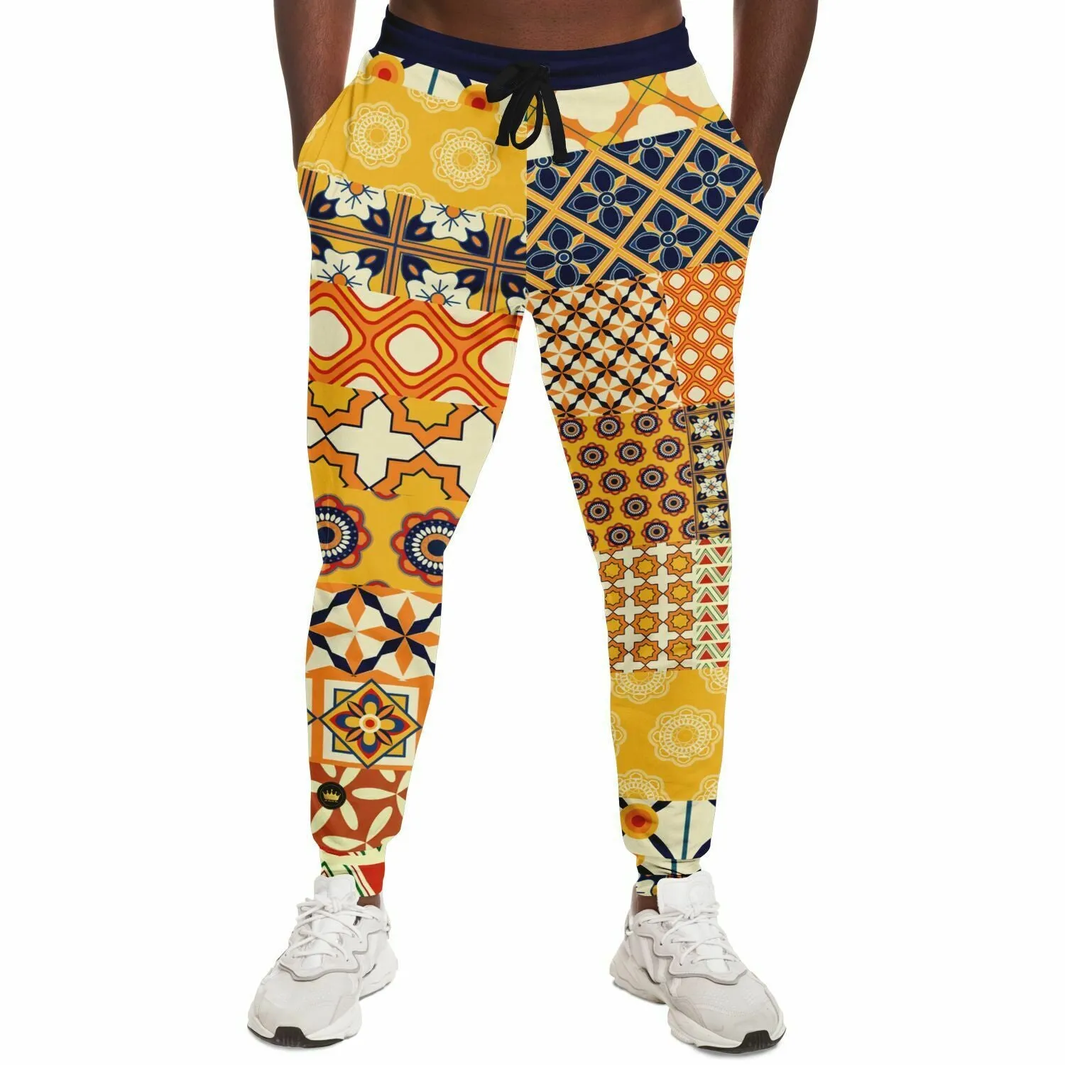 Gypsy Harvest Patchwork Eco-Poly Unisex Joggers
