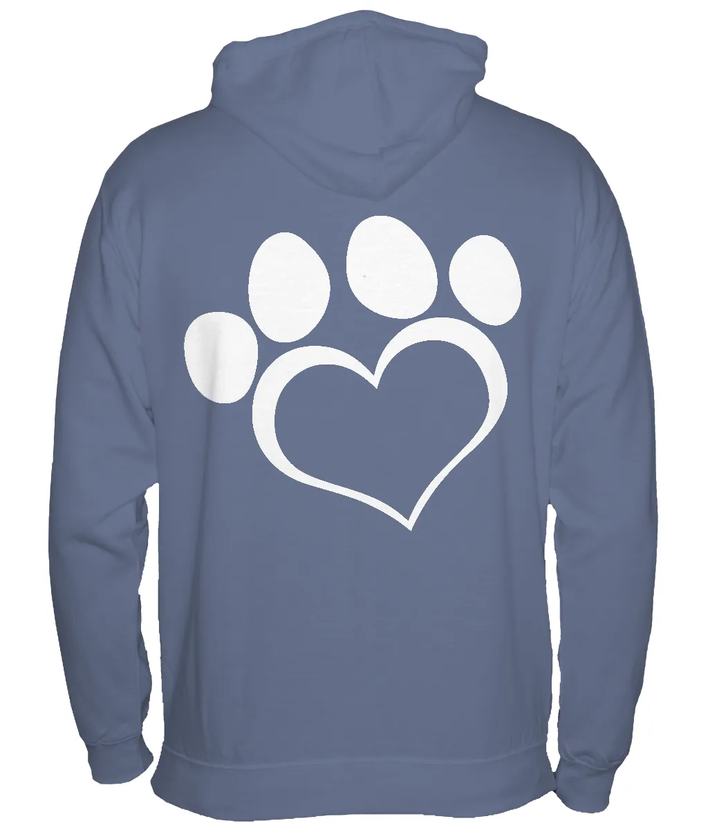 Help For Paws Blue Hoodie