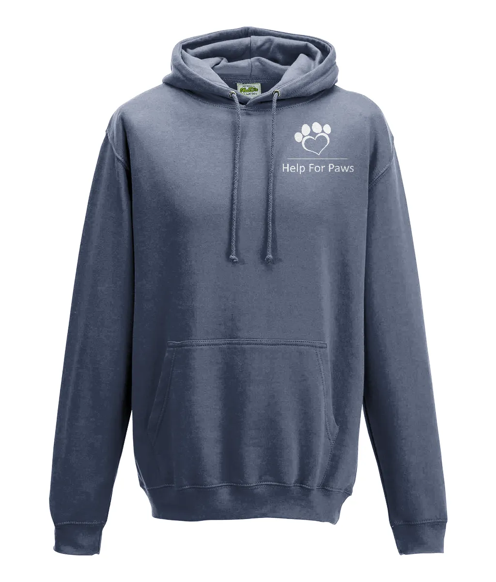 Help For Paws Blue Hoodie