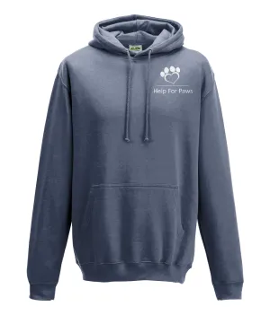 Help For Paws Blue Hoodie