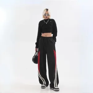 Hip Hop Striped Joggers Pants
