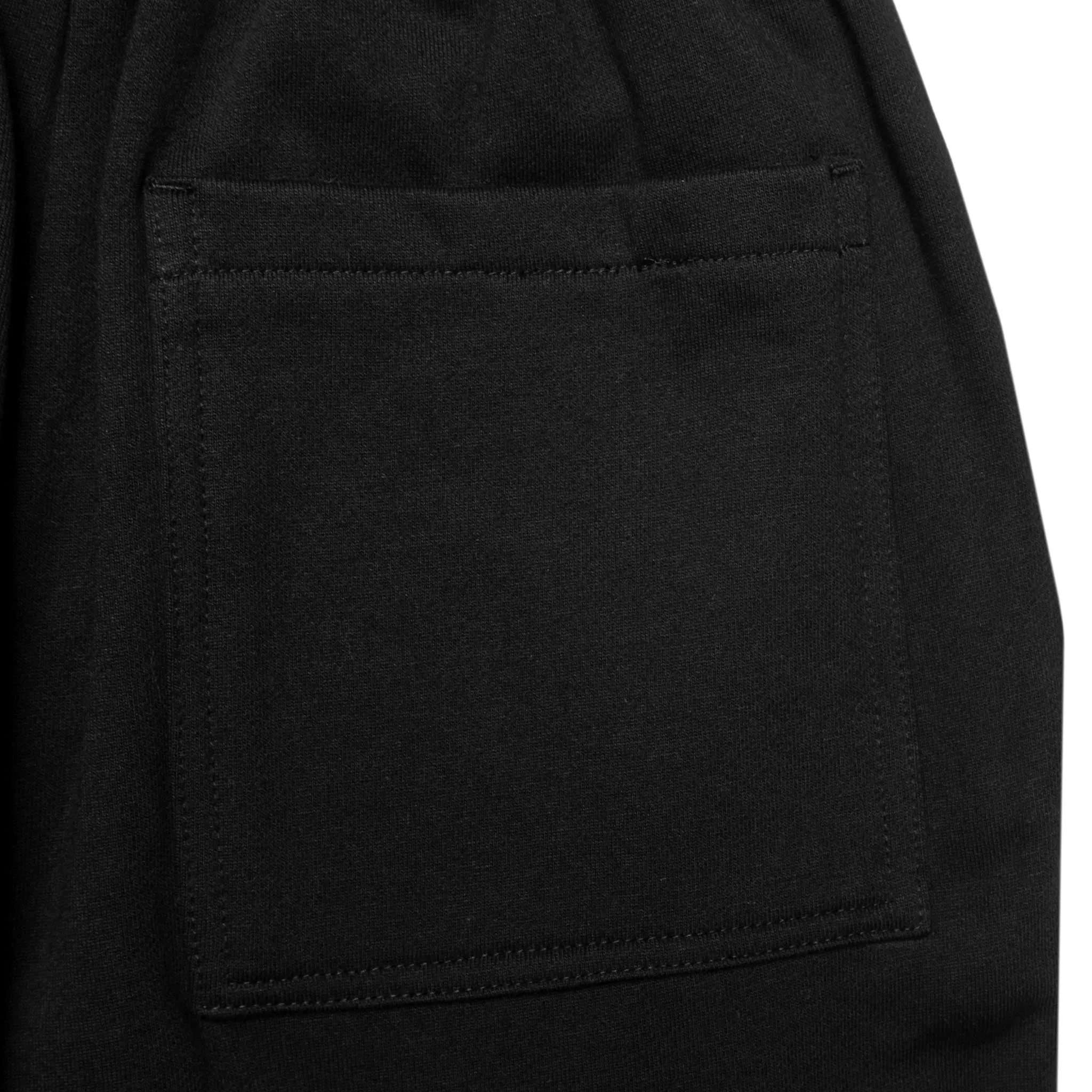 HOMME  Rubber Patch Jogger Black